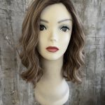 100% EUROPEAN VIRGIN HUMAN HAIR 14'' BLOND WITH DARK ROOTS
