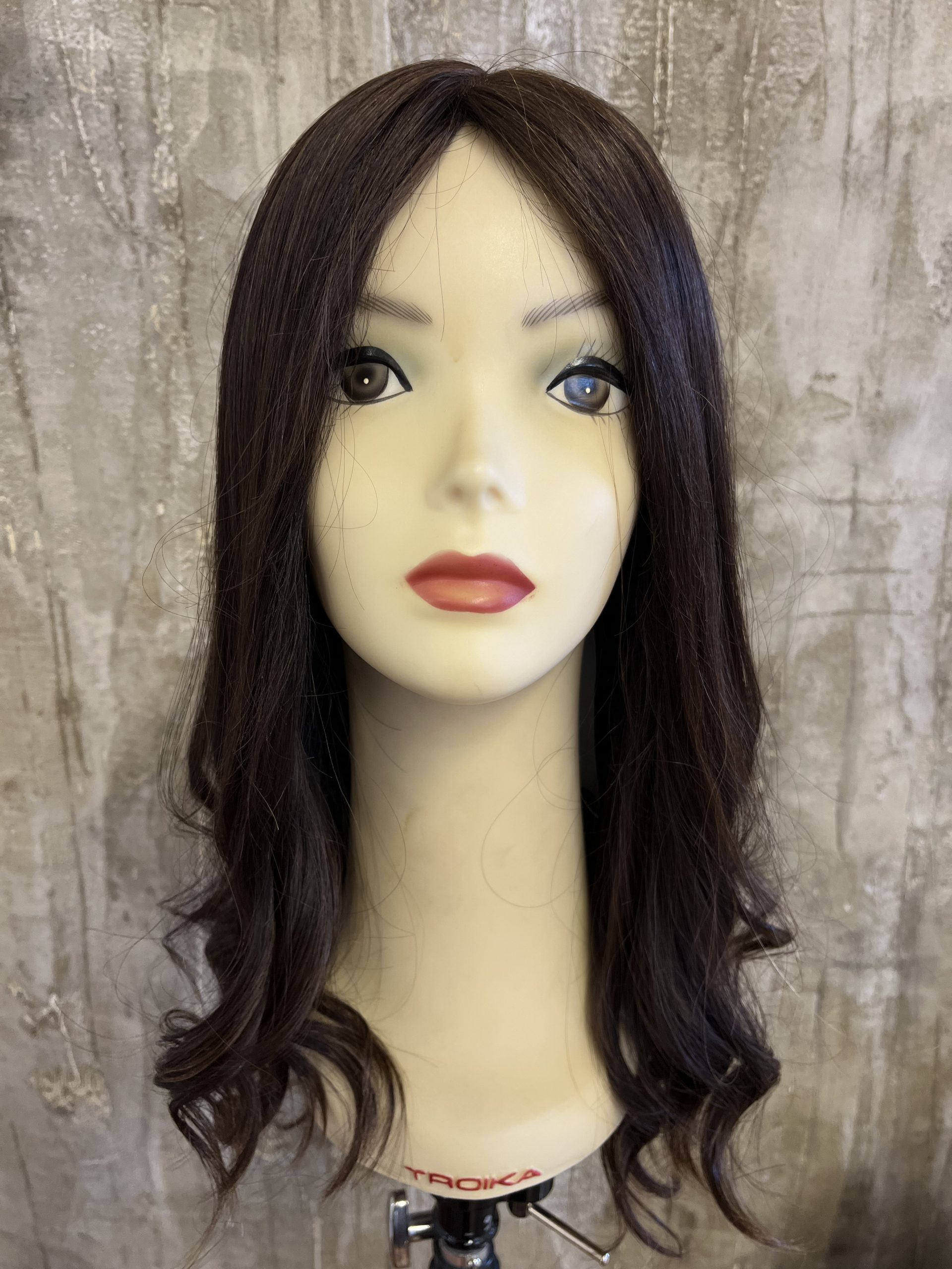 100% EUROPEAN PROCESSED HUMAN HAIR 23" BROWN
