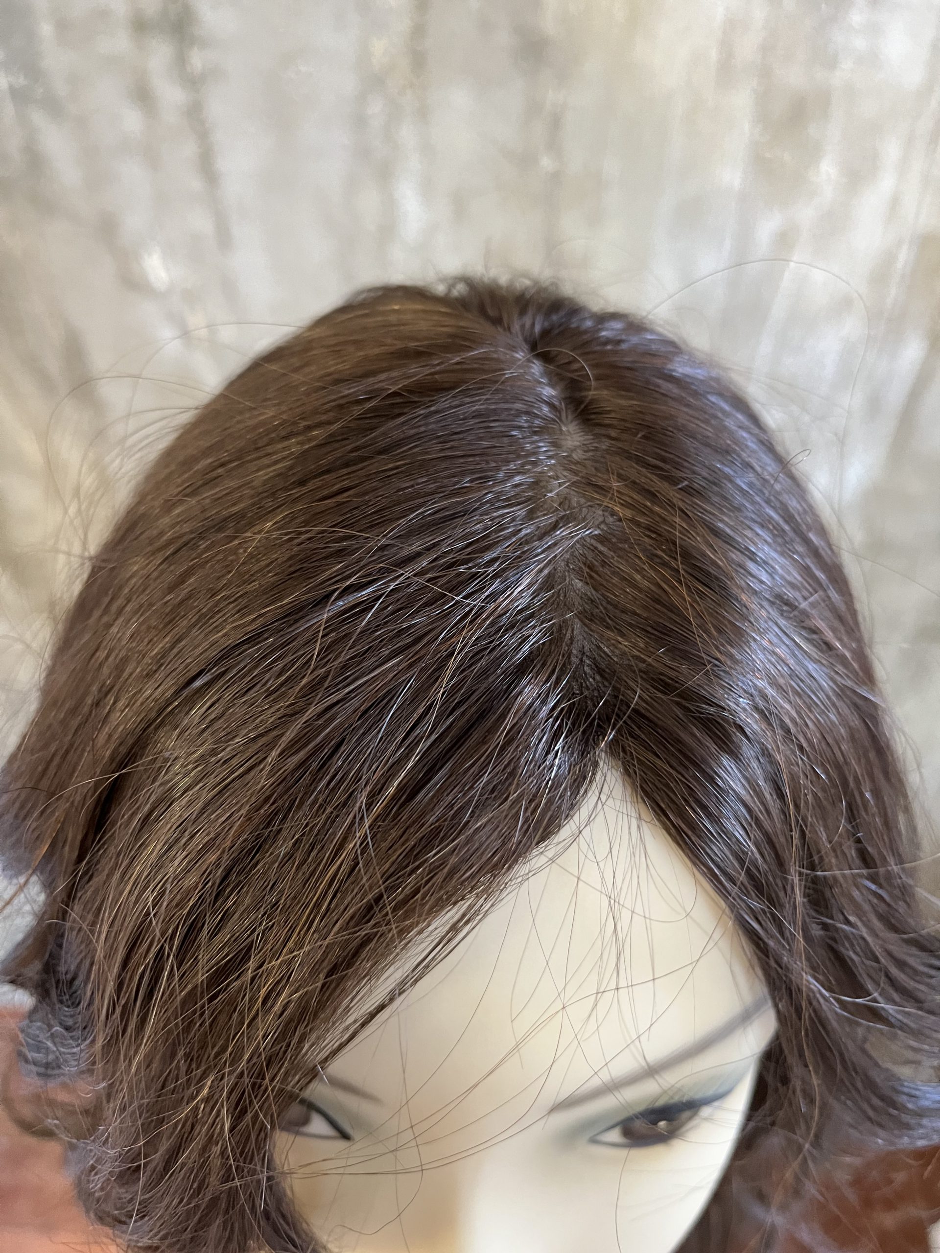 100% EUROPEAN PROCESSED HUMAN HAIR 24" BROWN - Image 5