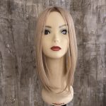 100% EUROPEAN PROCESSED HUMAN HAIR TOPPER 19" BLOND