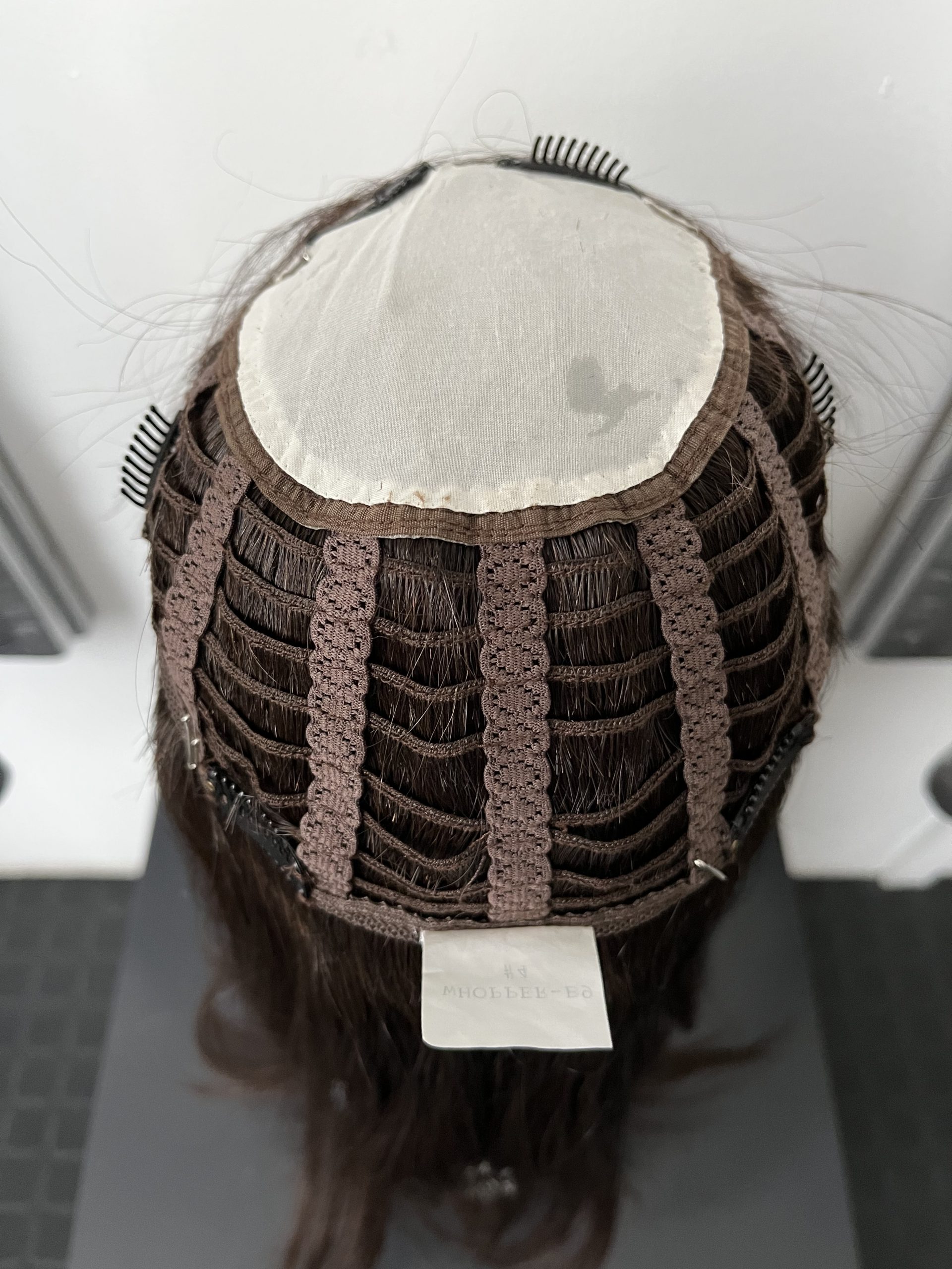 100% NATURAL VIRGIN EUROPEAN HUMAN HAIR TOPPER 19" BROWN - Image 7